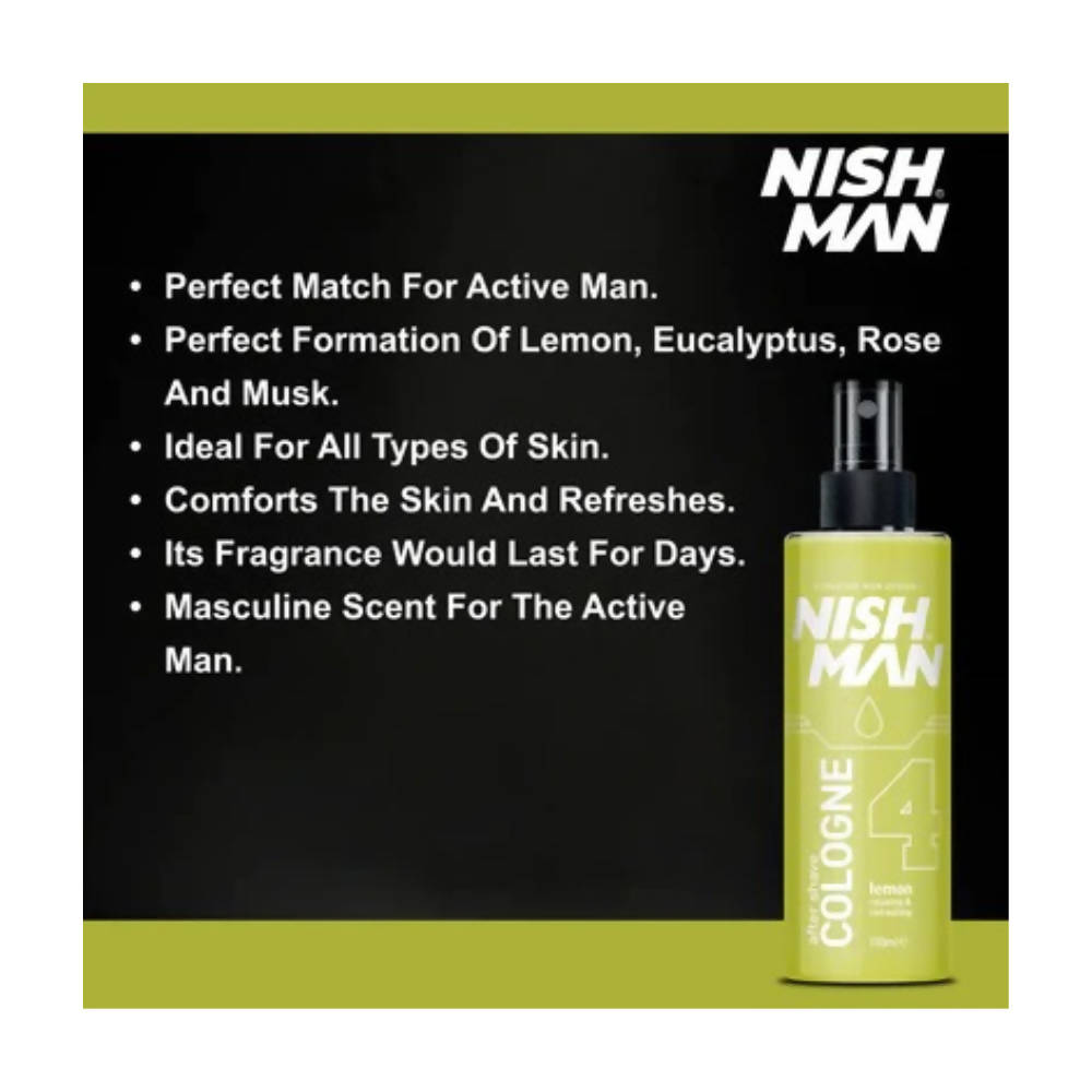  Nishman After Shave Cologne Lemon - Liquid Based by Distacart Distacart Perfumarie