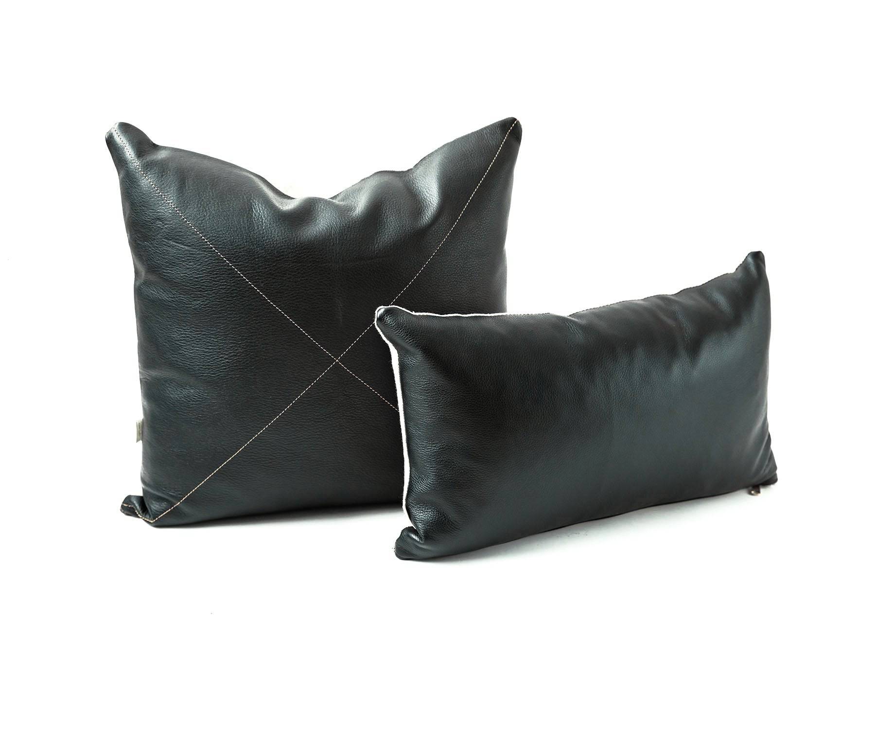  Leather Pillow Cover by Lifetime Leather Co Lifetime Leather Co Perfumarie