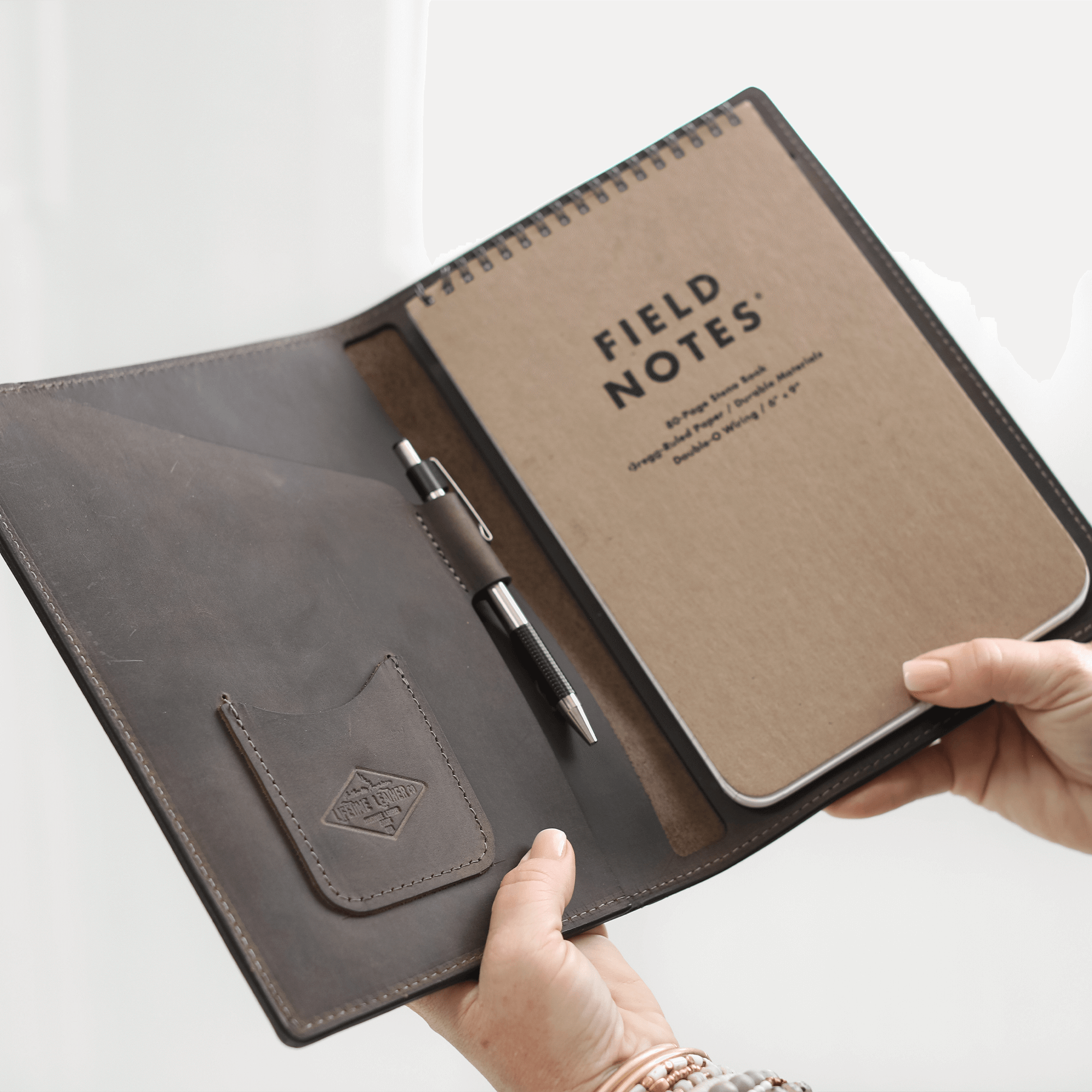  Leather Steno Pad by Lifetime Leather Co Lifetime Leather Co Perfumarie