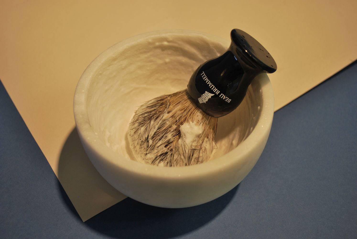  Marble Shaving Bowl Beau Brummell for Men Perfumarie