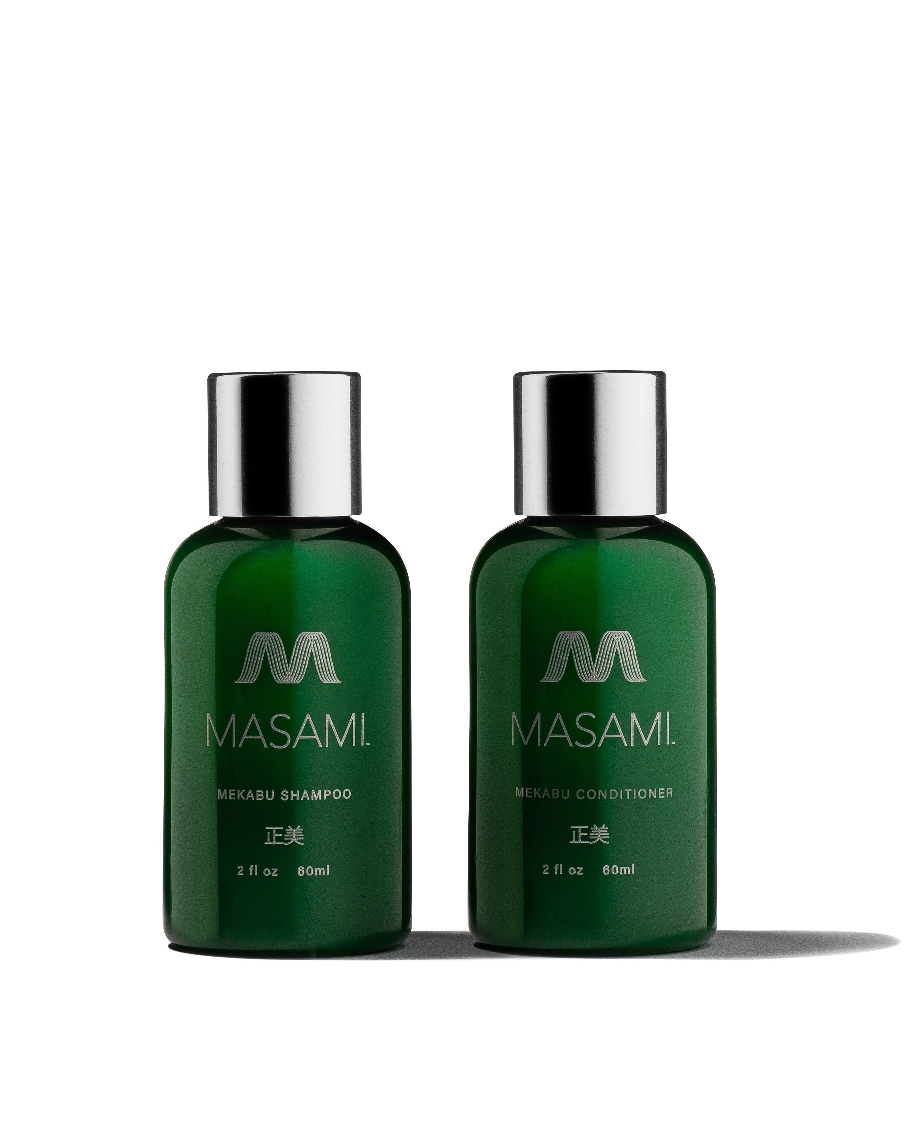  Mekabu Hydrating Travel Size Shampoo & Conditioner Masami Perfumarie