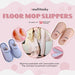  Multitasking Floor Mop Slippers with Removable Sole Multitasky Perfumarie