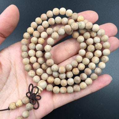  Natural Camphor Wood Beads Bracelet,6/8MM Botana RX Perfumarie