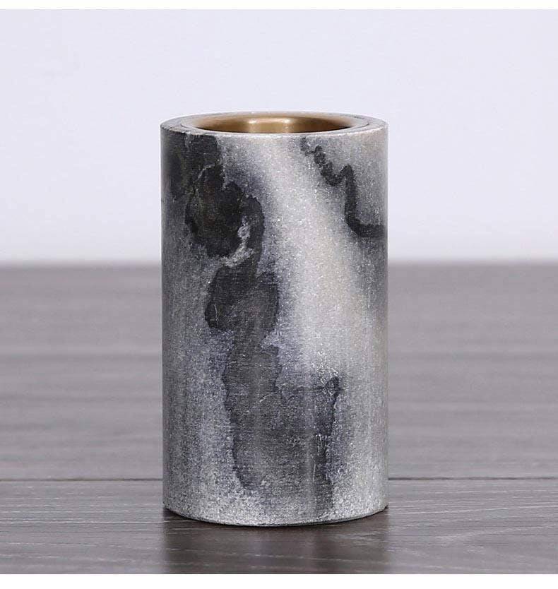  Nordic Natural Marble Candle Holde Inspired Atelier Perfumarie