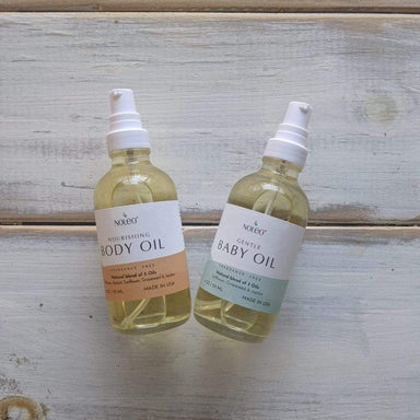  Nourishing Body Oil: Natural oil to soothe skin and help bring back elasticity. 4oz glass bottle. by NOLEO NOLEO Perfumarie