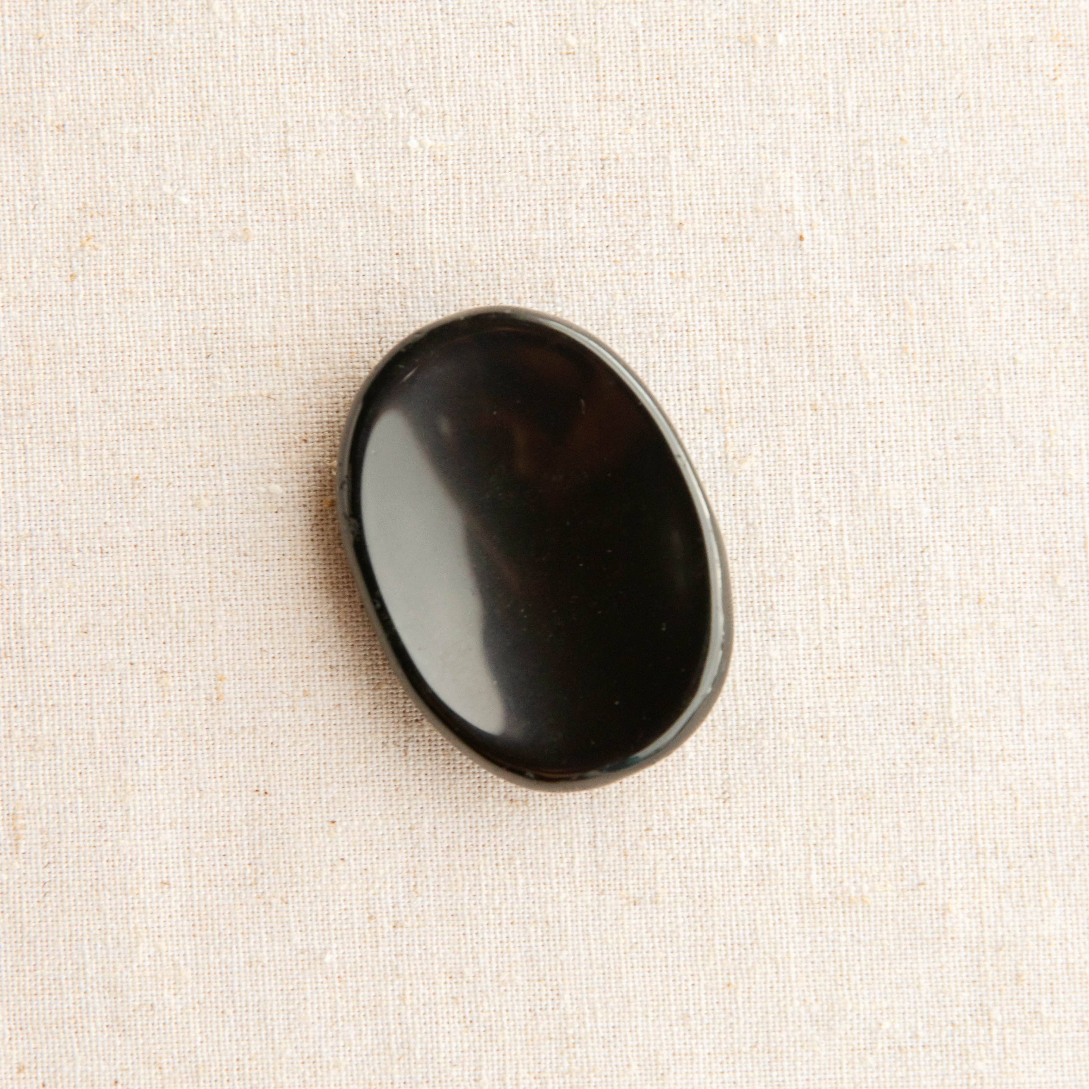  Black Obsidian Worry Stone by Tiny Rituals Tiny Rituals Perfumarie