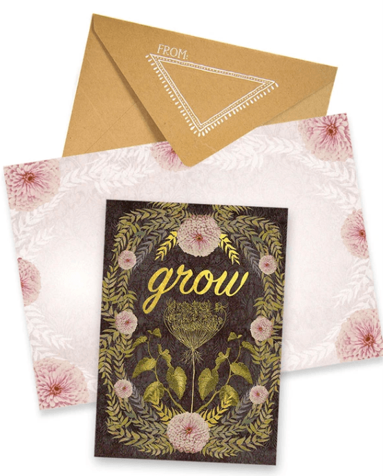  Papaya Greeting Card: Grow Papaya Perfumarie