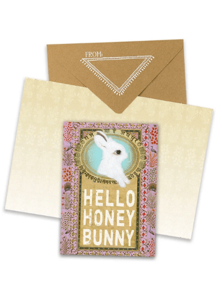  Papaya Greeting Card: Honey Bunny Papaya Perfumarie