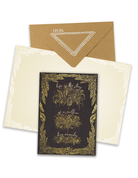  Papaya Greeting Card: Tree of Life Papaya Perfumarie