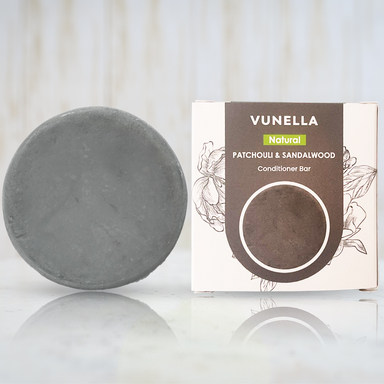  Patchouli & Sandalwood Conditioner Bar by Vunella Vunella Perfumarie