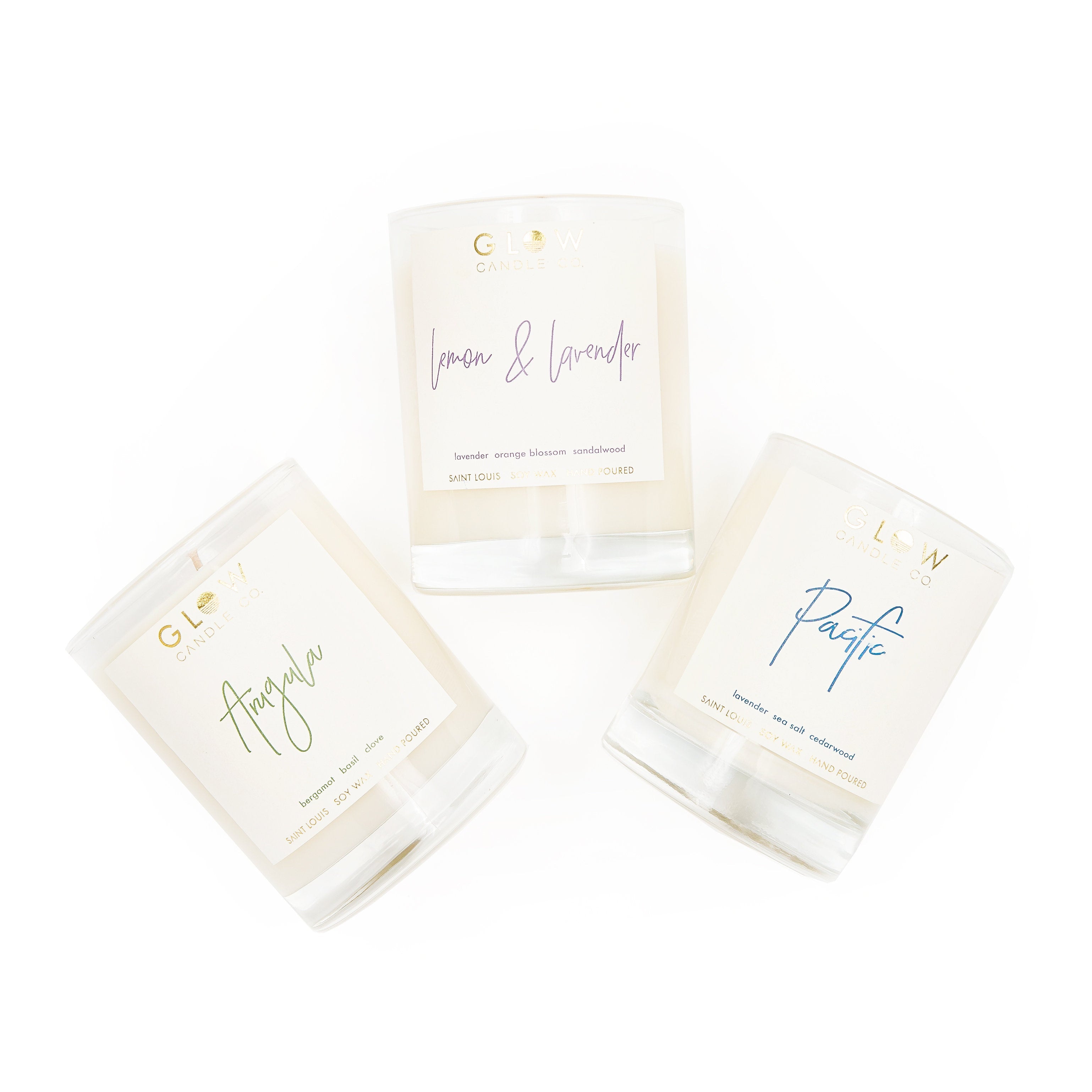  Pick Three Bundle by Glow Candle Company Glow Candle Company Perfumarie