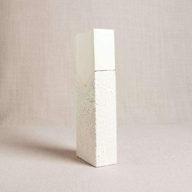  Rectangle Vase with Textured Glaze Honeycomb Studio Perfumarie