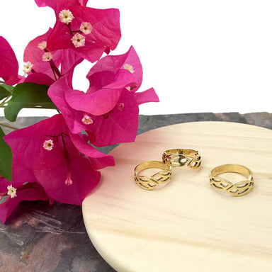  Cambodian Leaf Ring by SLATE + SALT SLATE + SALT Perfumarie