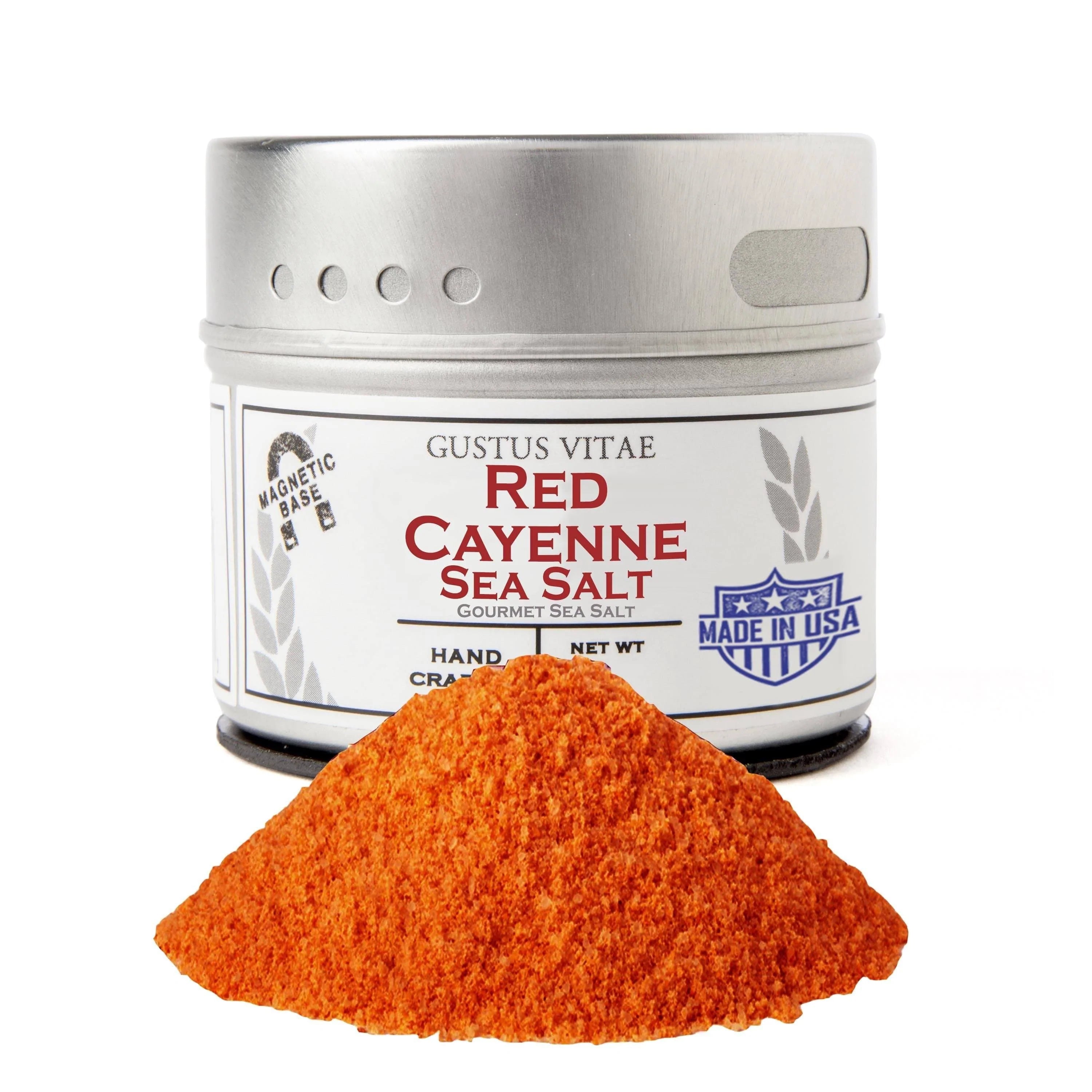  Red Cayenne Sea Salt by Gustus Vitae Gustus Vitae Perfumarie