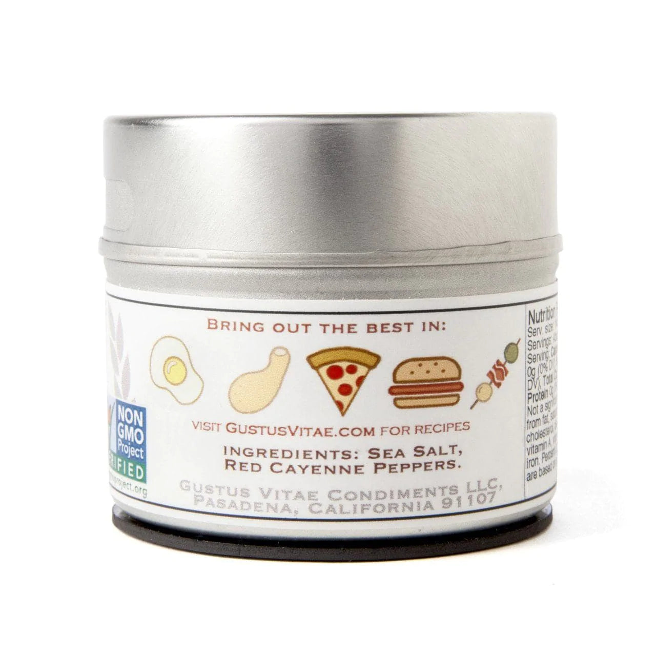  Red Cayenne Sea Salt by Gustus Vitae Gustus Vitae Perfumarie