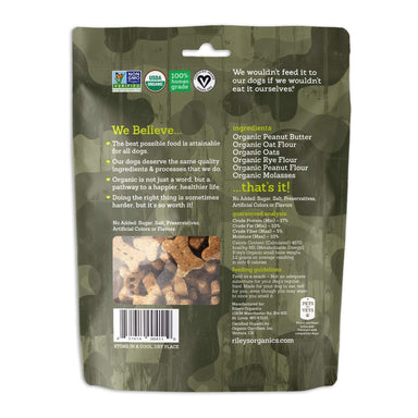  Riley's Peanut Butter and Molasses Organic Dog Treats (CAMO) Riley's Perfumarie