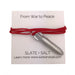  Recycled Bomb Pendant Necklace by SLATE + SALT SLATE + SALT Perfumarie