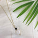  Solar Quartz Lava Necklace by SLATE + SALT SLATE + SALT Perfumarie