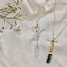  Solar Quartz + Crystal Y Necklace by SLATE + SALT SLATE + SALT Perfumarie