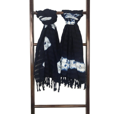  Indigo Stripe Scarf by SLATE + SALT SLATE + SALT Perfumarie