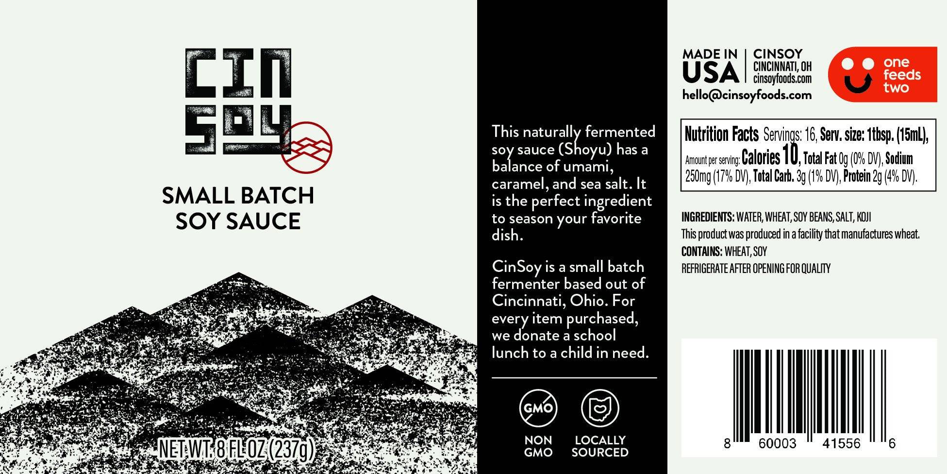  Small Batch Soy Sauce by CinSoy Foods CinSoy Foods Perfumarie