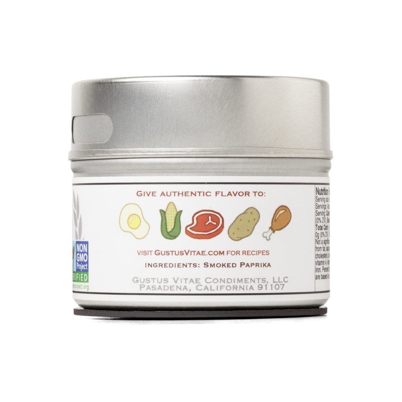  Smoked Spanish Paprika by Gustus Vitae Gustus Vitae Perfumarie