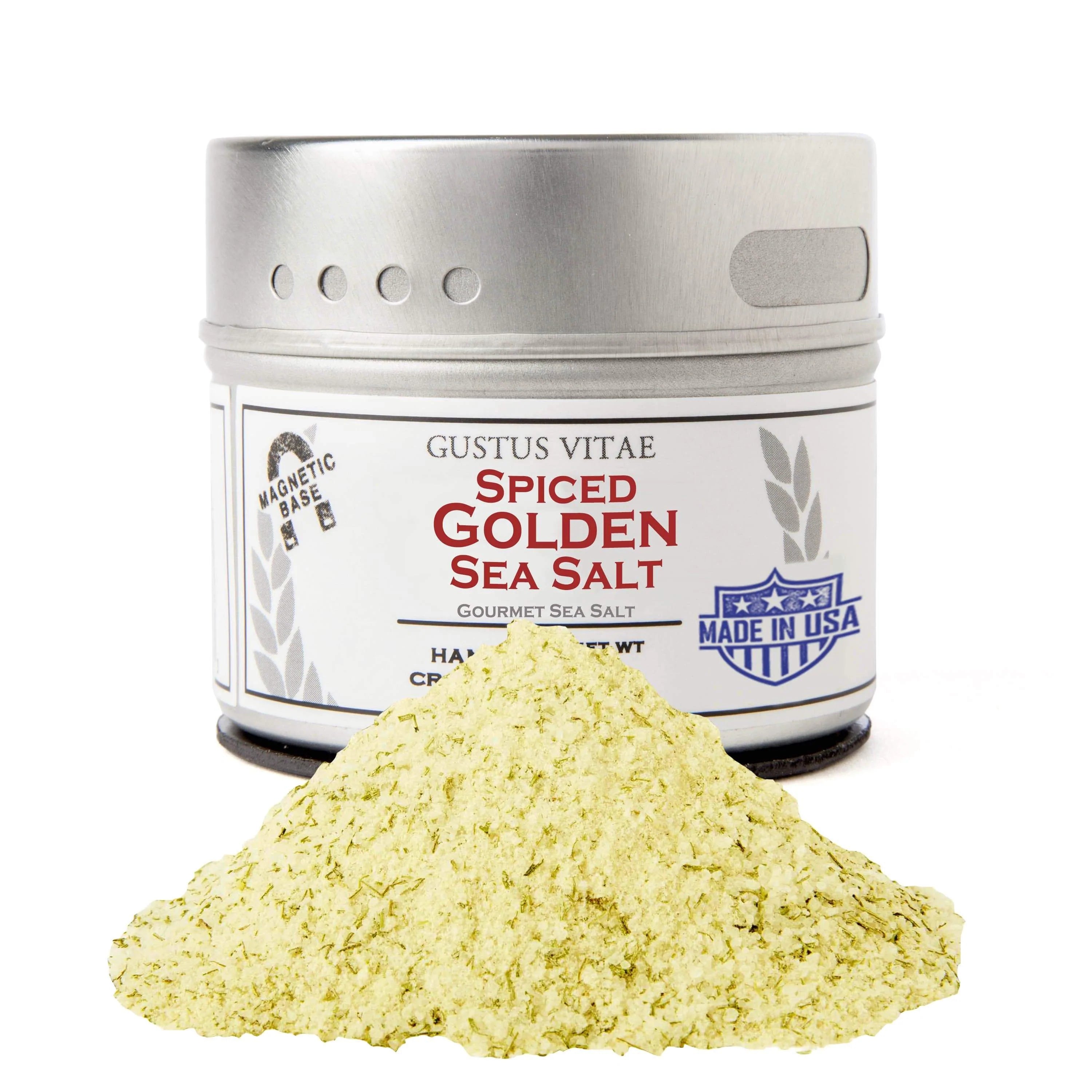  Spiced Golden Sea Salt by Gustus Vitae Gustus Vitae Perfumarie