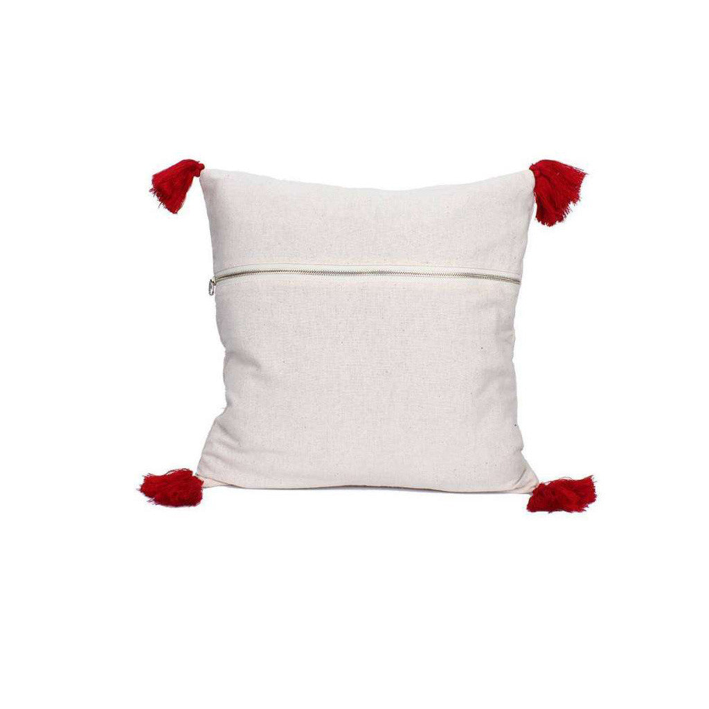  Needlepoint Tassel Pillow Cover by SLATE + SALT SLATE + SALT Perfumarie
