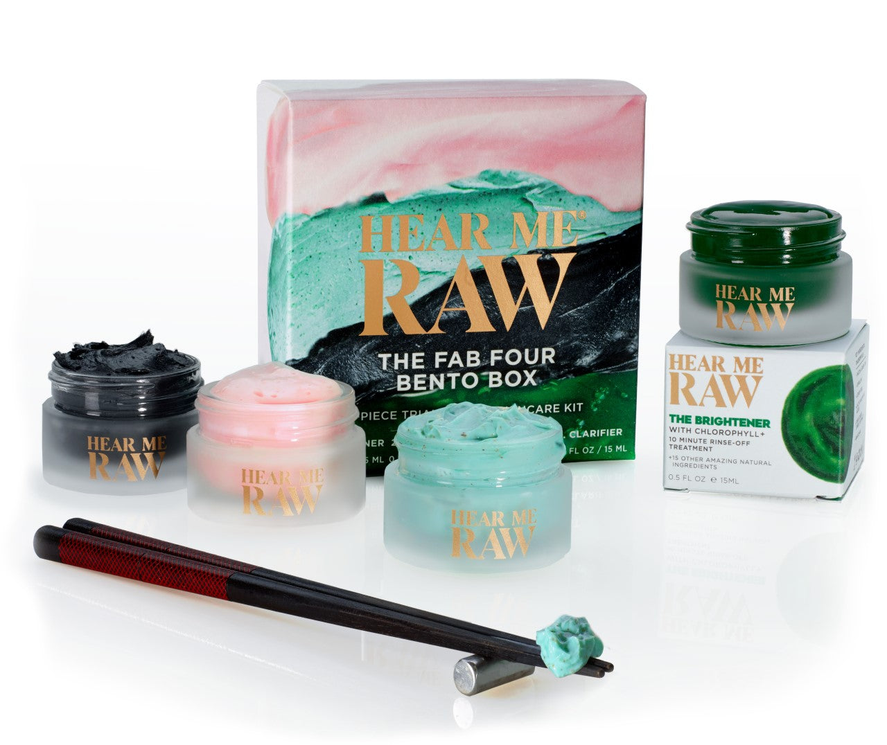 BENTO BOX - THE FAB FOUR by Hear Me Raw Skincare Products Hear Me Raw Skincare Products Perfumarie