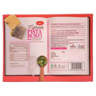  Haldiram's Pista Burfi by Distacart Distacart Perfumarie