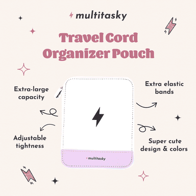  Travel Cord Organizer Pouch Multitasky Perfumarie