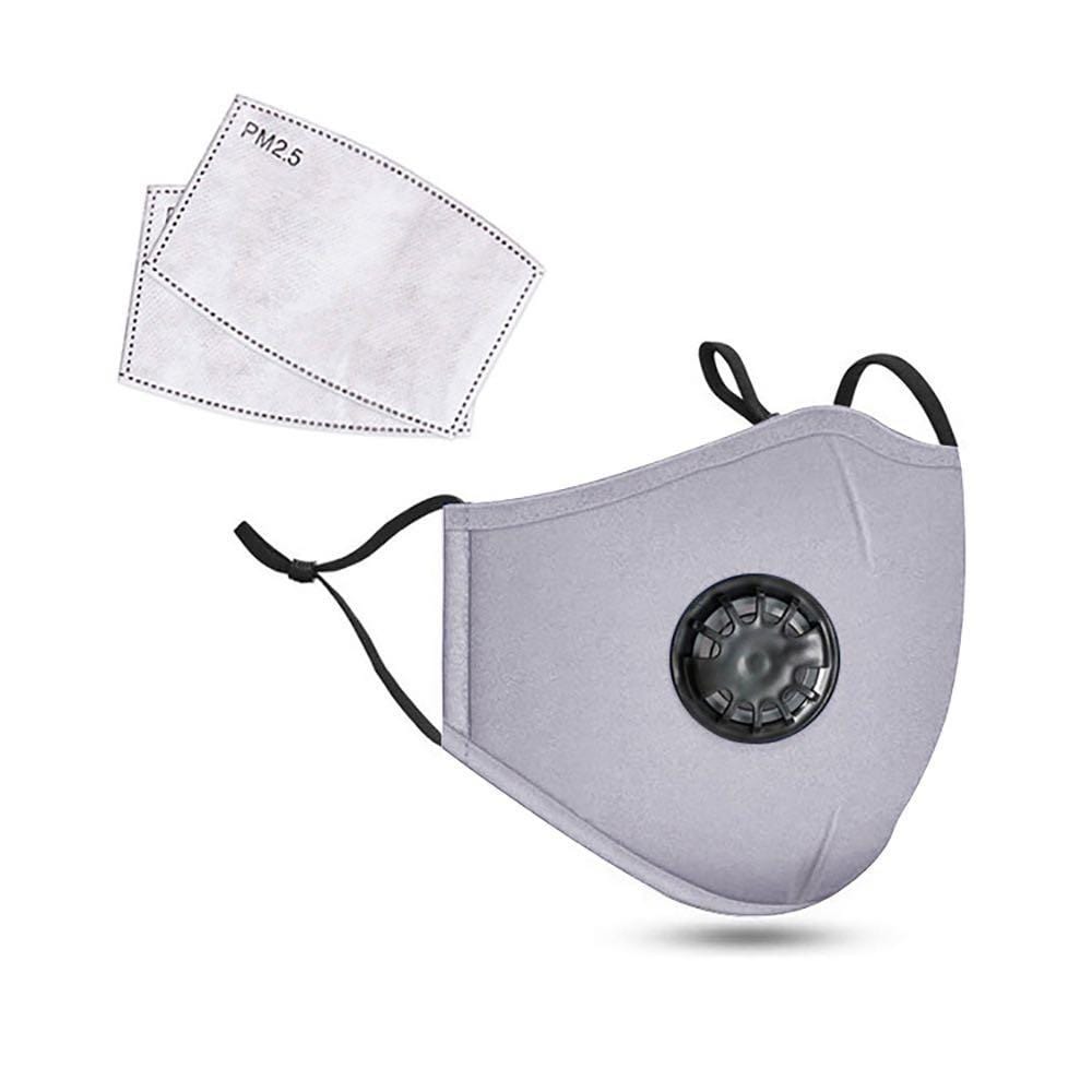  Unisex and Reusable Summer Grey Fabric Mask with N95 Grade Filter Inspired Atelier Perfumarie