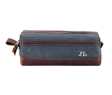  Waxed Canvas Toiletry Bag by Lifetime Leather Co Lifetime Leather Co Perfumarie