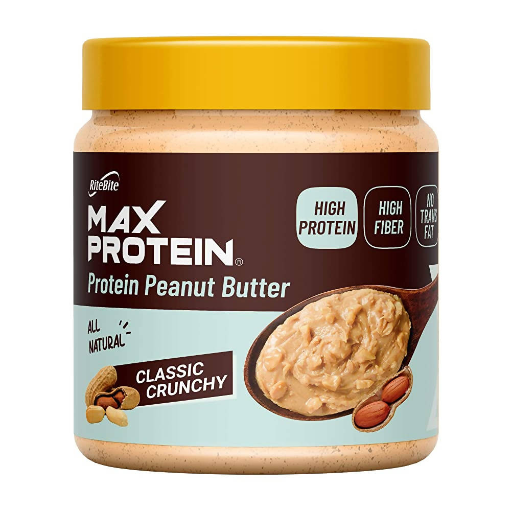  RiteBite Max Protein Classic Crunchy Peanut Butter by Distacart Distacart Perfumarie