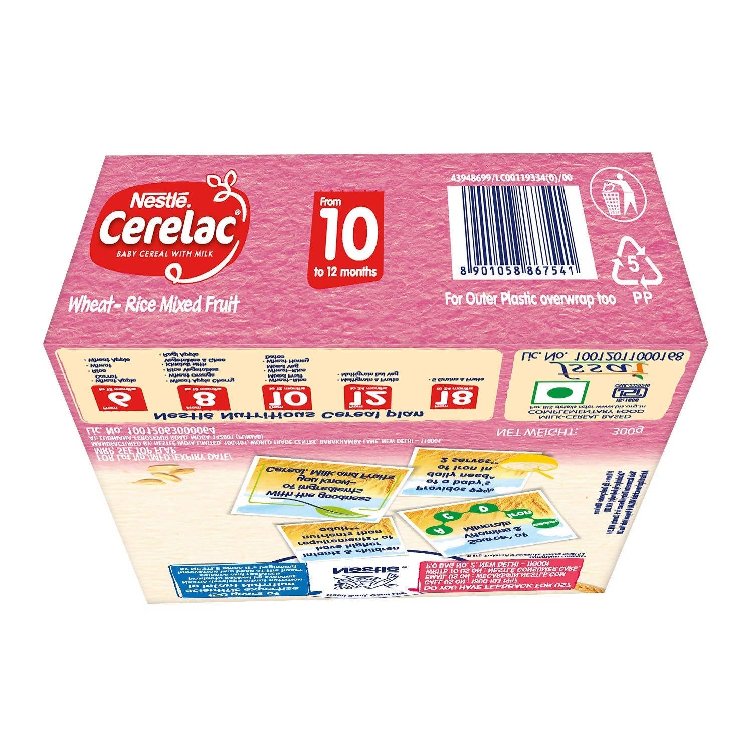  Nestle Cerelac Baby Cereal With Milk Wheat - Rice Mixed Fruit by Distacart Distacart Perfumarie